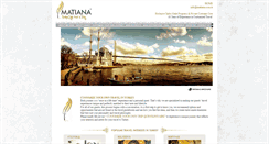 Desktop Screenshot of matiana.com.tr